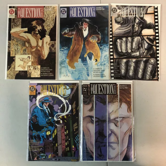 The Question Quarterly (1990) #1-5 (VF/NM) Set DC Comics