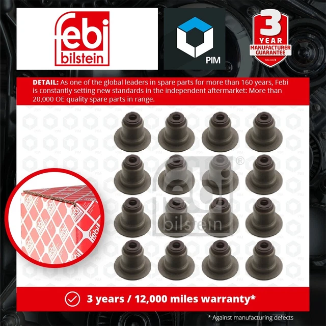 VALVE STEM SEAL fits MINI COOPER R56 1.6 06 to 13 11340033950 Febi