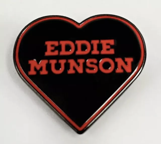 EDDIE MUNSON WASP Enamel Pin Badge Brooch Stranger Things Netflix £4.49