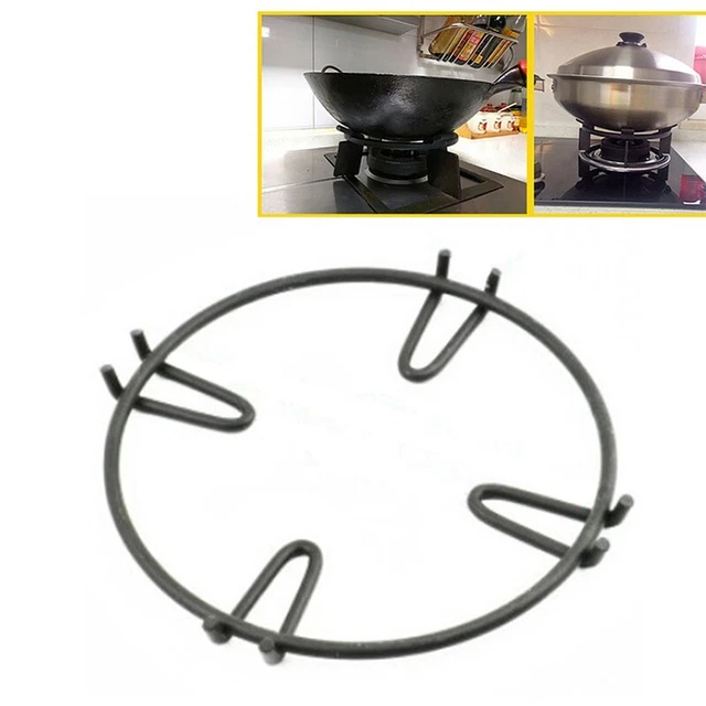 Universel Fonte Wok Poêle Plate-Forme Soutien Outil Anneau pour Gaz Brûleurs