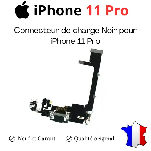 Connecteur De Charge Blanc Pour IPhone 11 Pro Max - Neuf - Compatible Apple