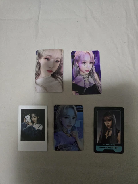 WINTER AESPA GIRLS Deluxe Box US Exclusive Winter Photocard