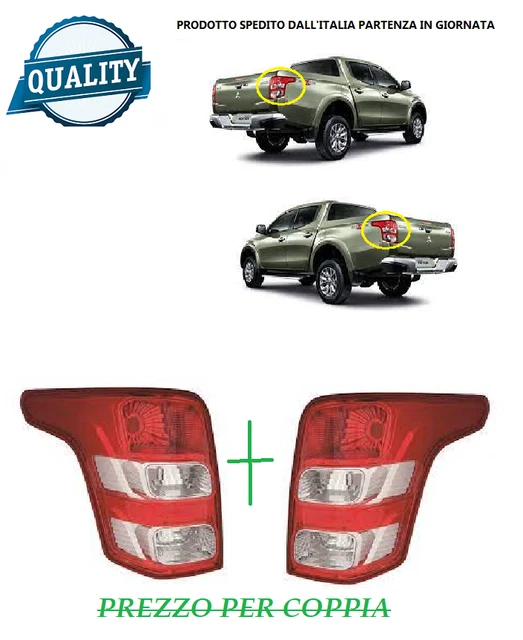 Fanale Posteriore Sinistro/destro Per Mitsubishi L200 Triton Pickup 2019-2023 - Ricambio ABS, Facile Installazione