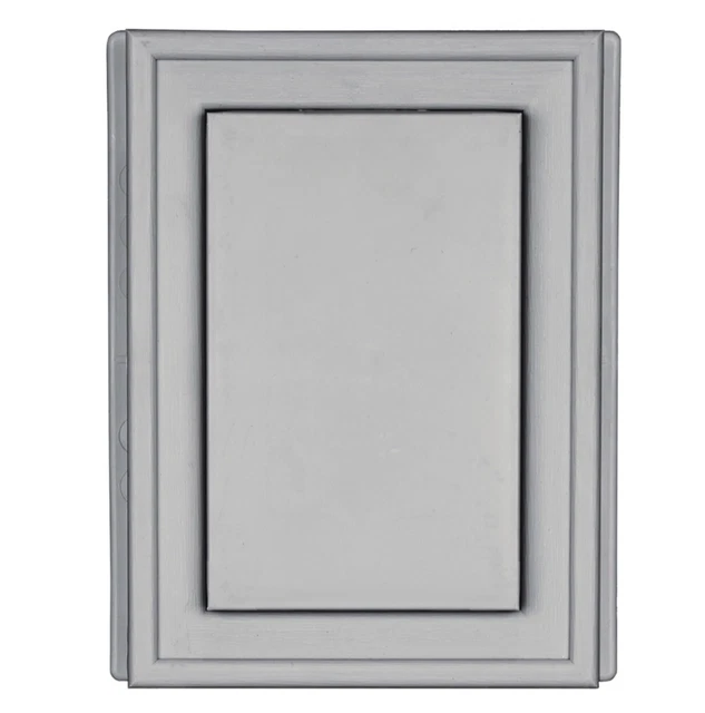 Timbre de 6"" mini montaje cara sólida azul gris 029 bloque J revestimiento de vinilo América