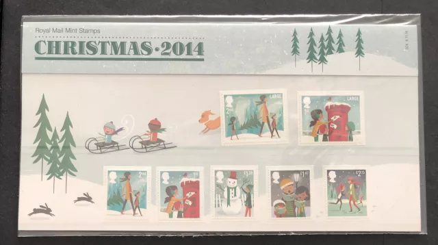 Gb 2014 Christmas Presentation Pack No 504 Mint Mnh - Free Uk P&P