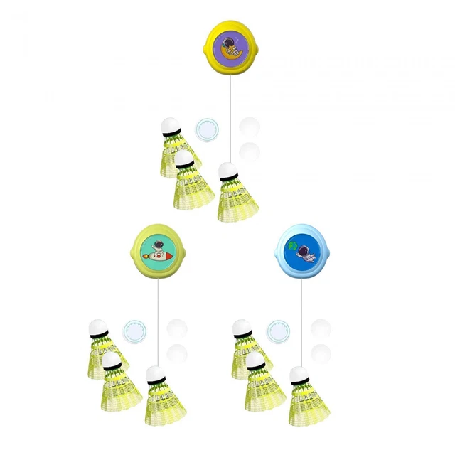 Entraîneur Solo De Badminton Oshhni - Pratique à La Maison Avec Hauteur Réglable Et Éclairage