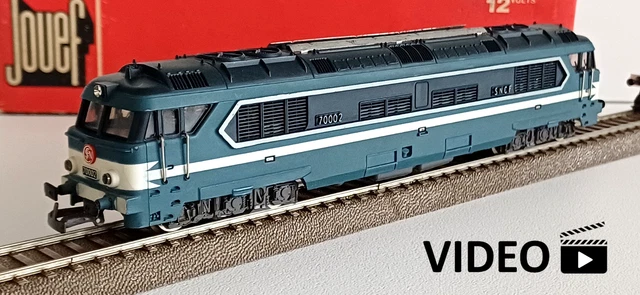 LOCOMOTIVE DIESEL DE la SNCF de type BB 67001 Jouef ref inconnu HO EUR