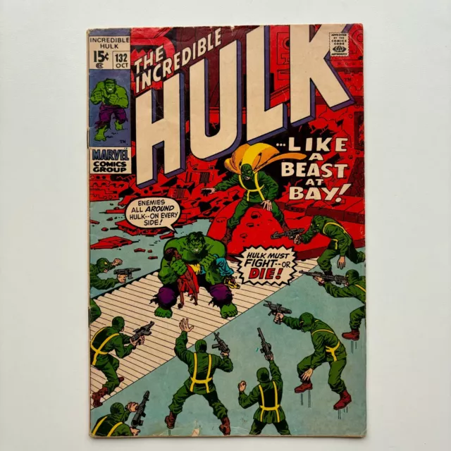 The Incredible HULK n° 132 - Marvel Comics group - Octobre 1970