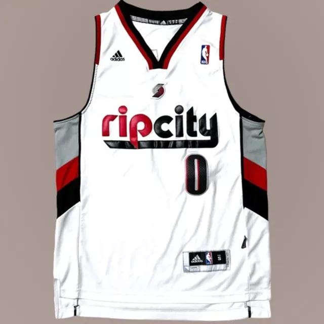 nike Damian Lillard Rip City Portland NBA Basketball Jersey 44 Blazers –  Rare_Wear_Attire