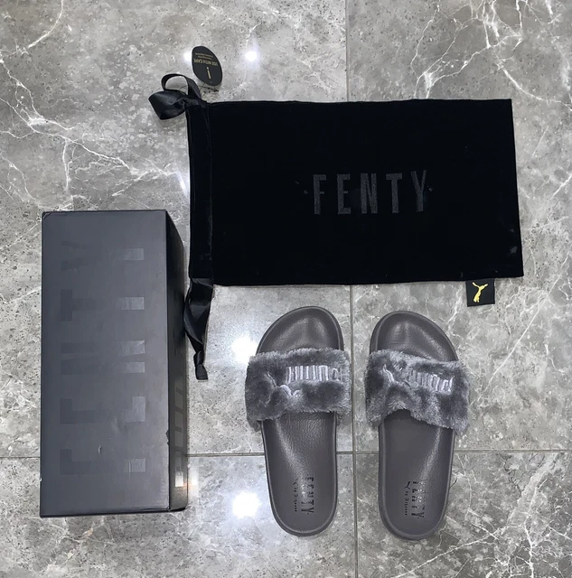 Puma furry slides size discount 12