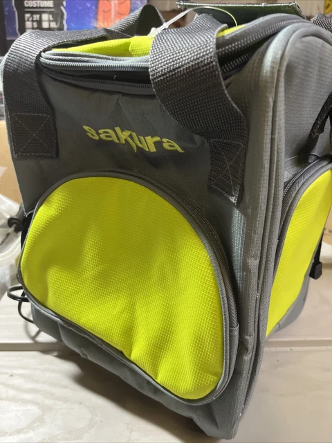 Sakura SS5276 12V 14L Cooler Bag - Grey/Lime Green