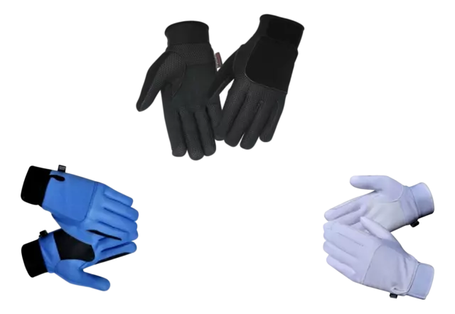 Borraq MNR Winter Breathable Horse Riding Gloves with 70gms of Thinsulate