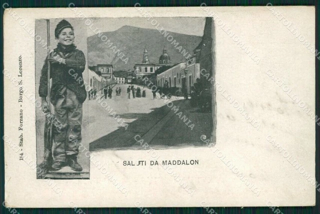Caserta Maddaloni cartolina QZ3410