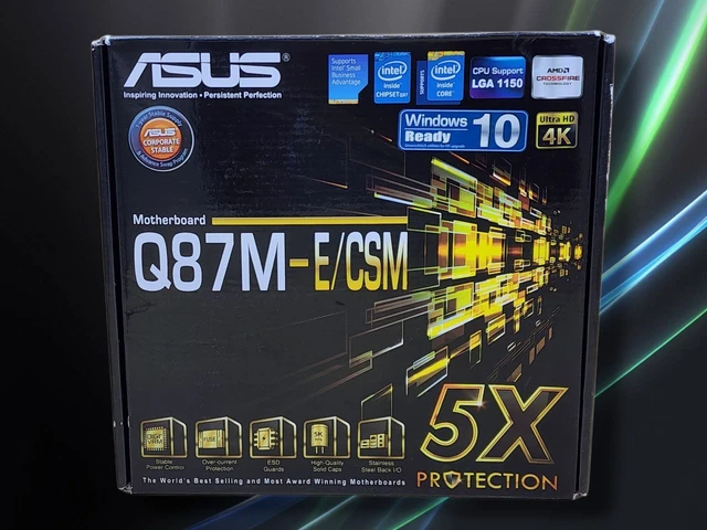 Asus Q87m E Intel Q87 ASUS Q87M-A/TYCO/SI LGA1150 DDR3 HDMI DP DVI