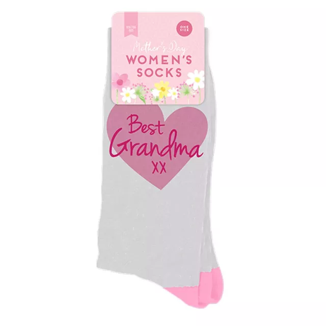 Mothers Day Socks One Size Best Grandma