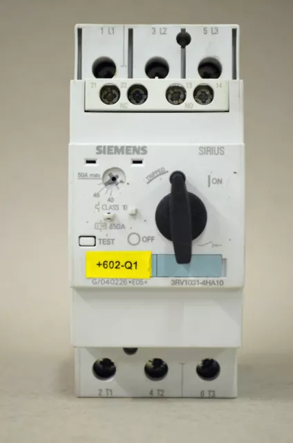 Siemens 3RV1031-4HA10 Motorschutzschalter