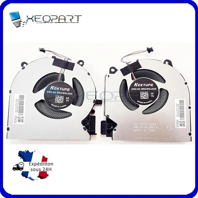 Ventilateur CPU Pour HP Victus 16-D Series - Neuf - Générique - Compatible