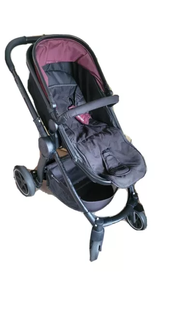 MOTHERCARE JOURNEY TRAVEL system 2 in 1 pushchair colour Black and