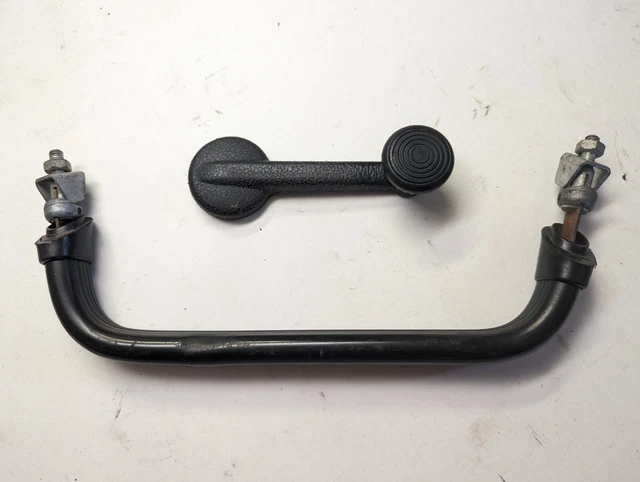 Vintage VW USED Door Pull Handle & Window Crank Beetle Bus Germany OEM LOT Origi