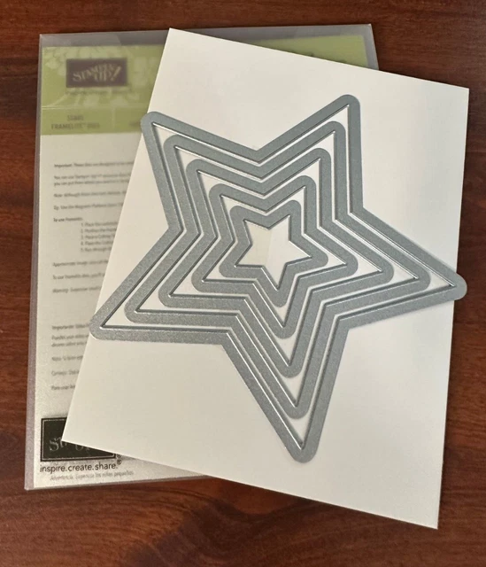 Troqueles Stampin Up Framelit ~ estrellas 133723 ~ J7