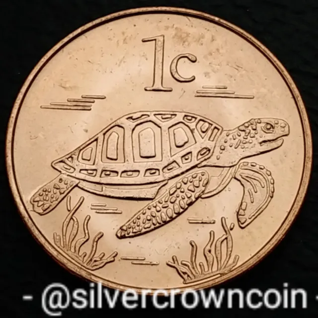 Tokelau 1 Cent 2017. KM#120. 1 Penny coin. 🐢 Sea Turtle Animals Elizabeth II. H