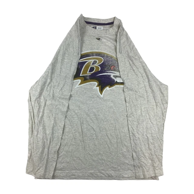 NFL TEAM APPAREL Mens Grey Graphic T Shirt - Los Angeles Chargers