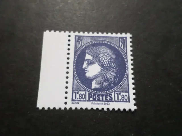 FRANCE 2023 timbre type CERES 1938 du carnet MARIANNE AVENIR neuf** MNH
