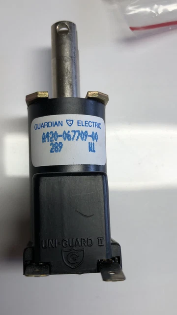 NEW Guardian Electric Push Solenoid Part# A420-067709-00 289 New Old Stock