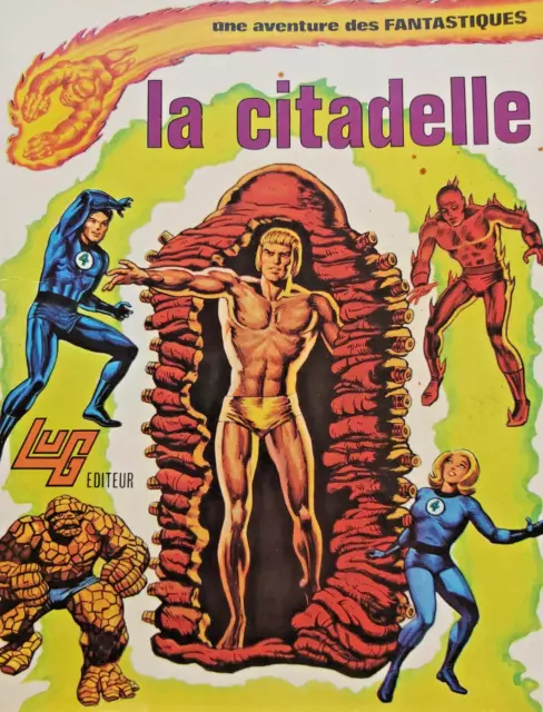 Marvel LUG, Une aventure des Fantastiques, La Citadelle, N° 6, 1975, abîmé