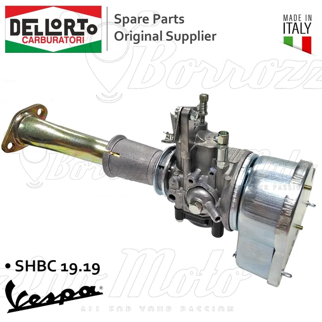 Vergaserkit SERIE PRO SHBC 19.19E Flachschieber Für Vespa