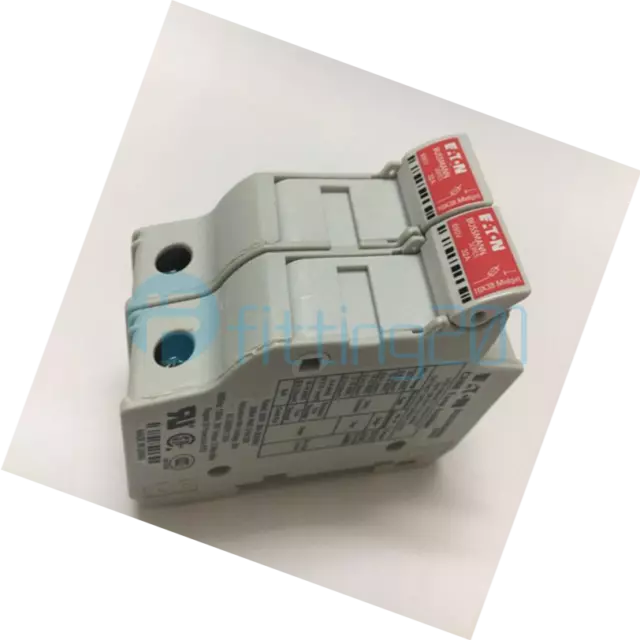 ONE NEW EATON Bussmann CHM2DU 32A 600V Midget CHM 2DU Fuse Holder 2 Poles