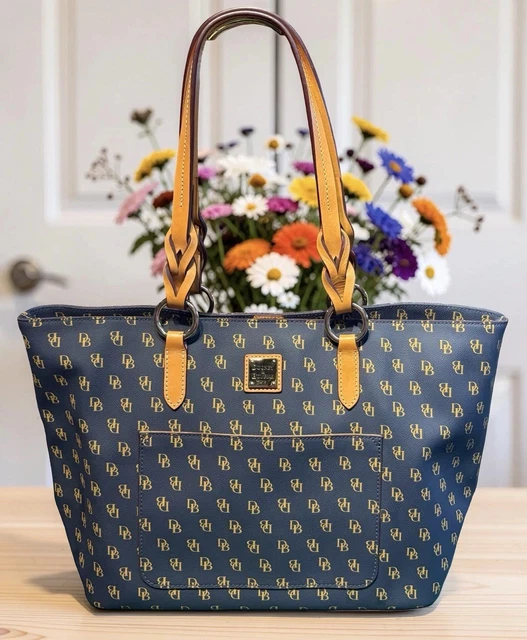 Dooney & Bourke Borsa Gretta Tote In Pelle - Borse A Mano Donna - Tracolla Con Zip E Tasche - Colore Monogram - 4
