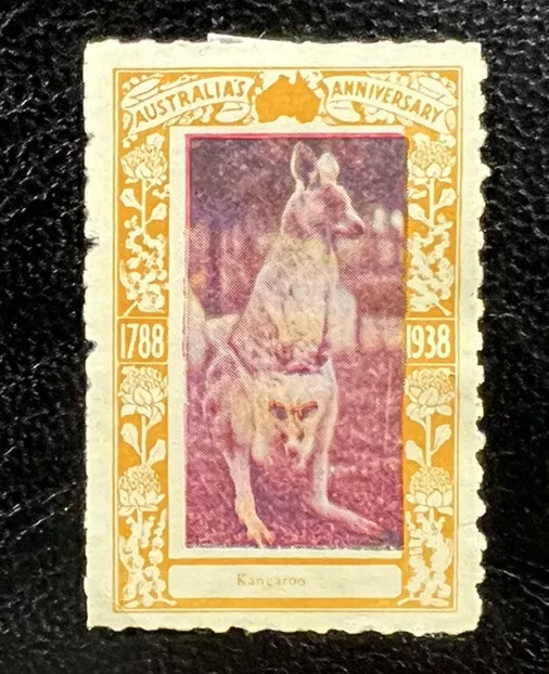 AUSTRALIA STAMP 1938 150th ANNIVERSARY CELEBRATIONS MINT NO GUM.