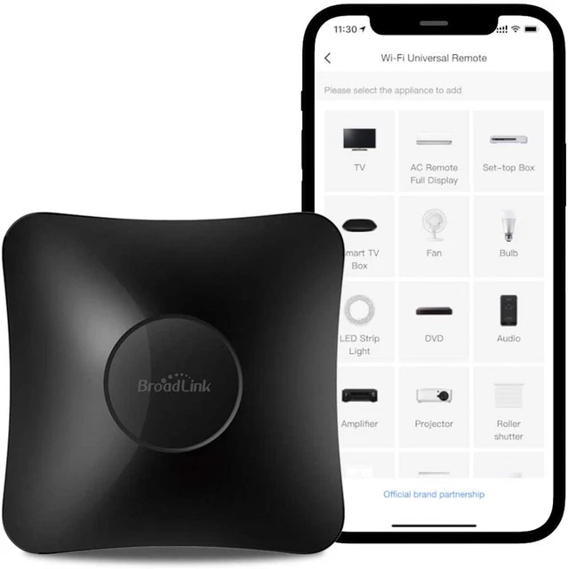 Télécommande Universelle IR RF RM4 Pro Code apprentissage WiFi Maison appareil