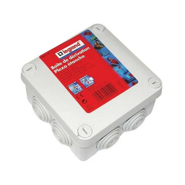 Boîte De Dérivation PLEXO Rectangulaire Gris 155 X 110 X 74mm LEGRAND 092042