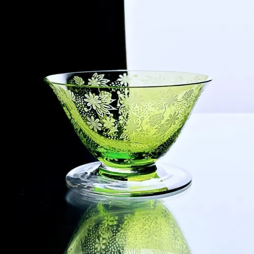 Flower Old Baccarat Elisabeth's Champagne Coupe [After 19 limited From JAPAN