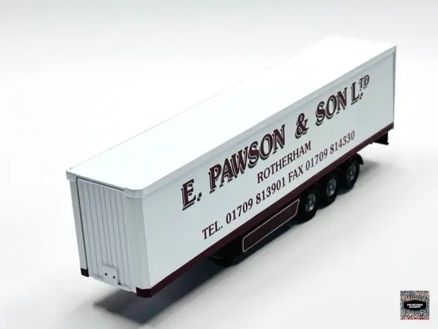 Corgi Cc13506 Curtainside Trailer Model Only E.pawson & Sons 1:50