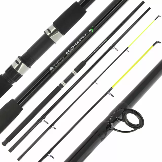 Beachcaster Fishing Rods 12ft 3pc Rod Sea Surf Beach Pier Travel Rod Sea Fishing