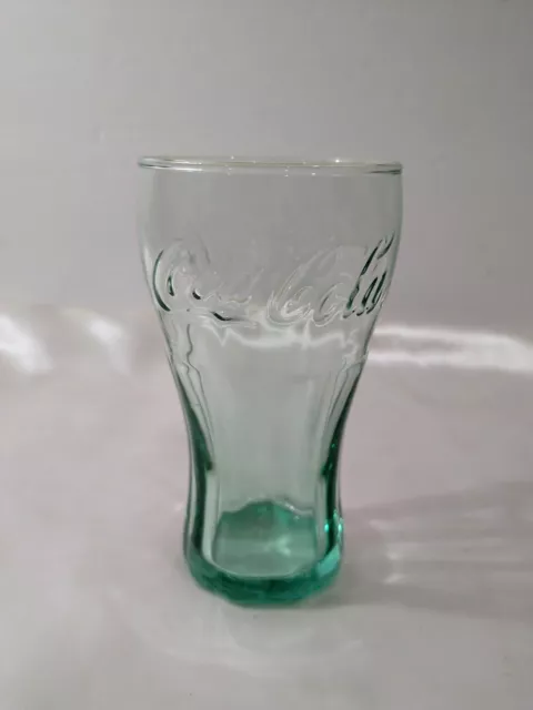 Glass Coca Cola Glass Coke Small Libbey Bell Tumbler 4.5" Single Vintage