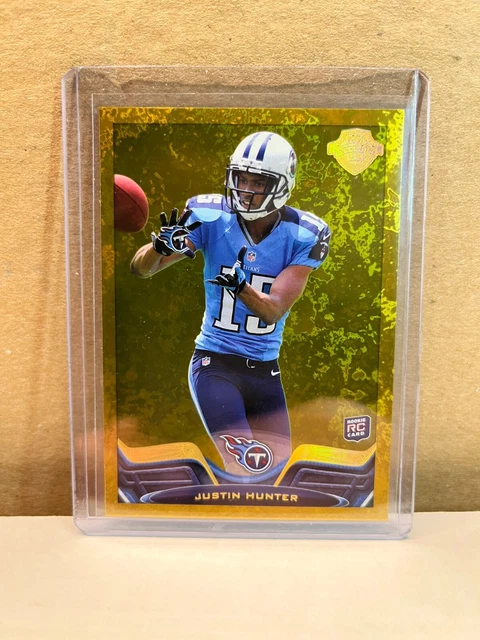2013 Topps Build Your Legacy #248 Justin Hunter Titans Rookie RC /99