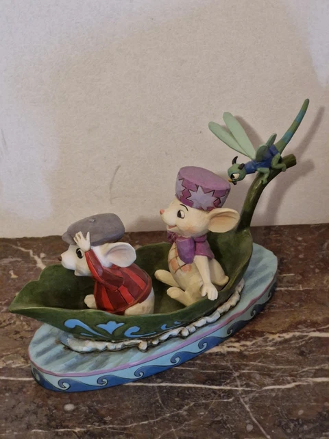 Figurine Disney Traditions Jim Shore - La Belle Et Le Clochard, Dans Sa Boîte