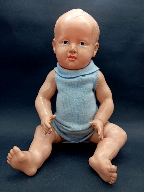 Poupon Petitcollin Ancien 56 Cm - Petit Colin - Très Bon état