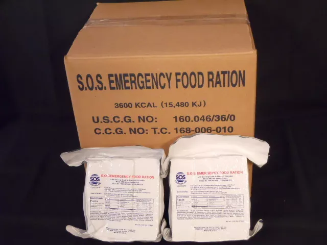 LOT of (20) EMERGENCY SURVIVAL FOOD RATIONS  3600 CALORIE EA. 5 YEAR LIFE Zombie
