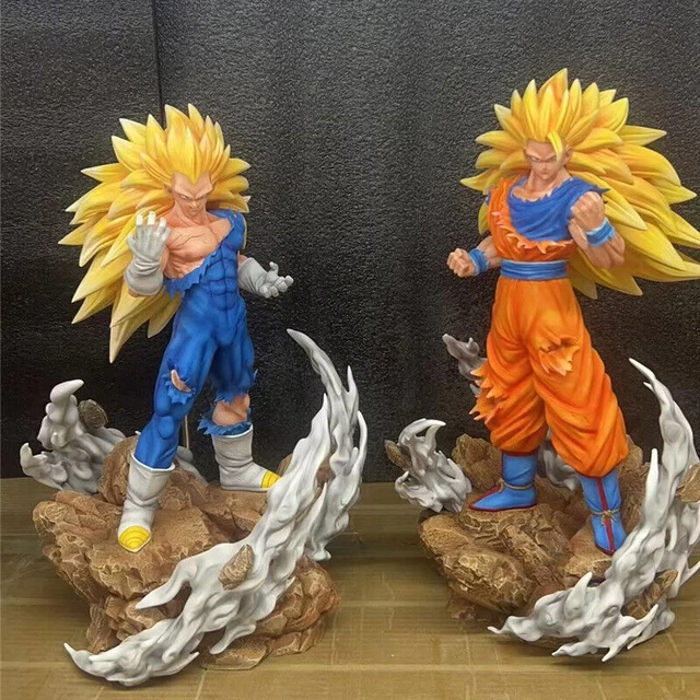 Statue modèle en résine KRC Dragon Ball Super Saiyan 3 Goku