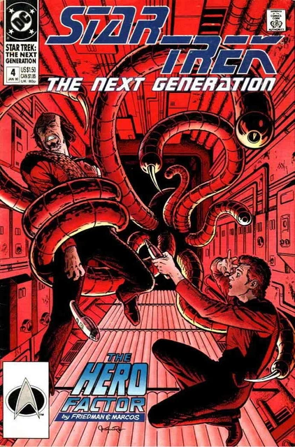 Star Trek: The Next Generation #4 FN; DC | we combine shipping