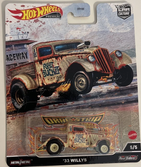 2023 HOT WHEELS Premium Car Culture Dragstrip Demons '33 Willys 5/5 £4.29 PicClick UK 2023 HOT WHEELS Premium Car Culture Dragstrip Demons '33 Willys 5/5 £4.29 PicClick UK