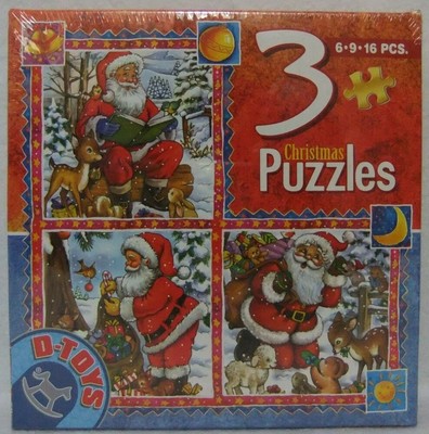 6-9-16 PZ D-Toys Puzzle Natale - DT67630-CH-01_D Diga-box 