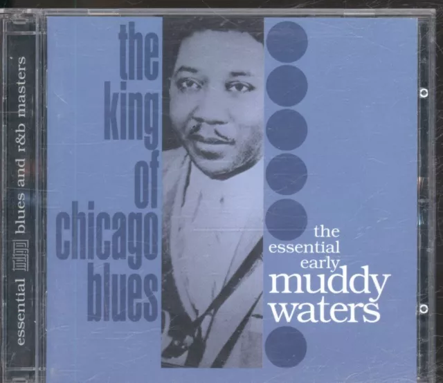 Muddy Waters King of Chicago Blues double CD Europe Indigo 2002 with outer
