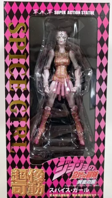 JOJO Golden Wind SAS Actionfigur Statue Spice Girl Araki Japan Anime...