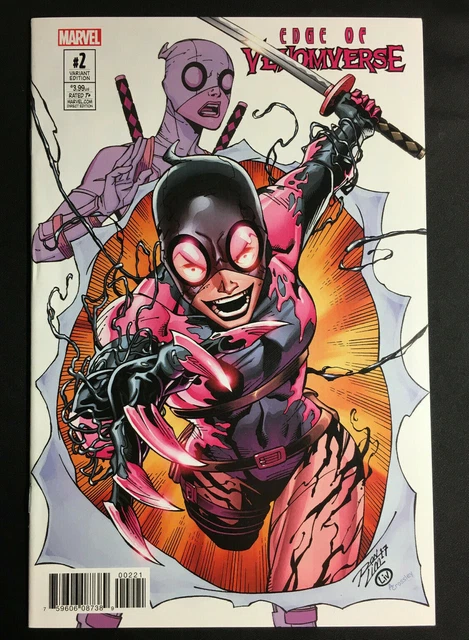 Edge Of Venomverse 2 Variant Ron Lim X 23 V 1 Gwenpool Spider Gwen Wolverine Man